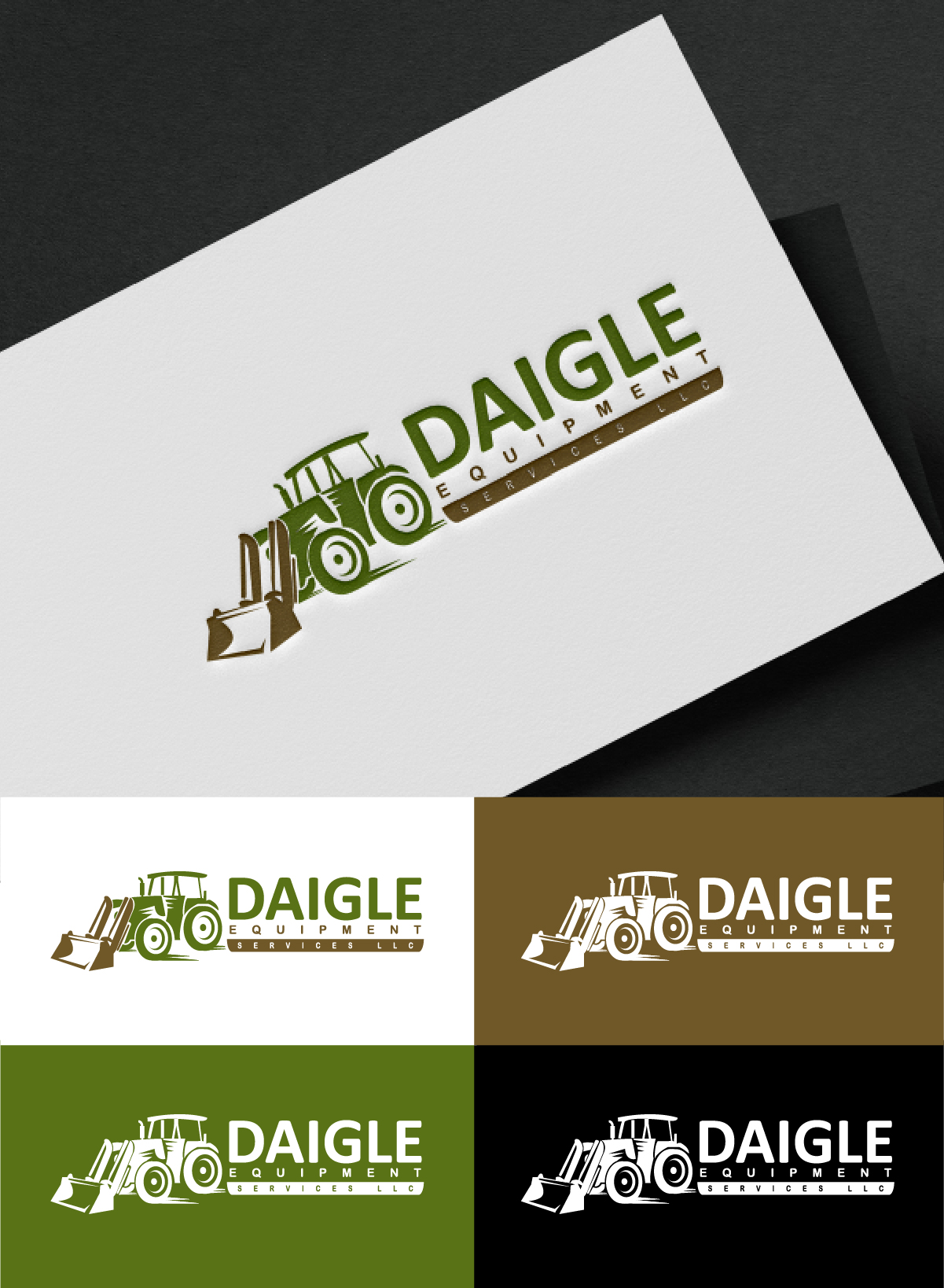 Logo Design by fly  design for Daigle real estate investments LLC  | Design #28991496