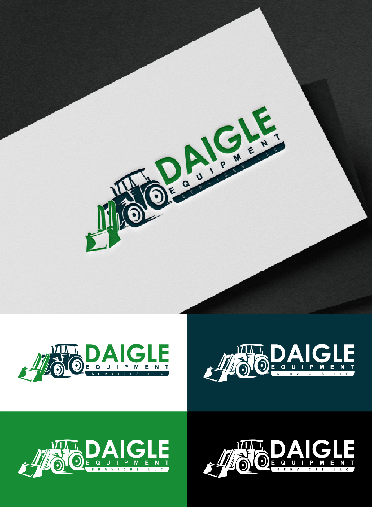 Logo Design by fly  design for Daigle real estate investments LLC  | Design #28991497