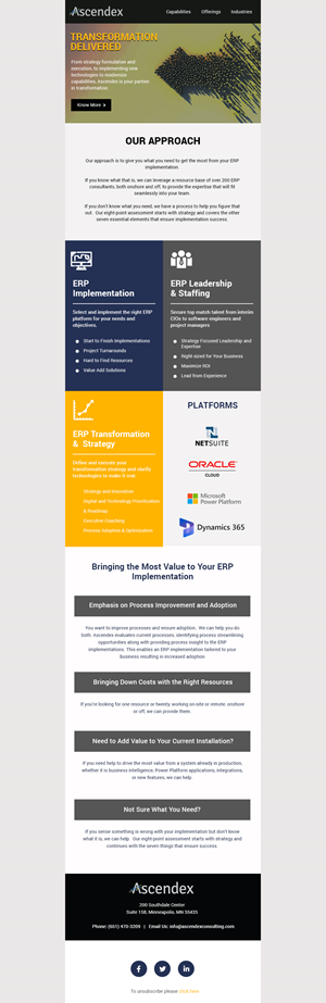 Newsletter Design by Expert Designer for this project | Design #28993688