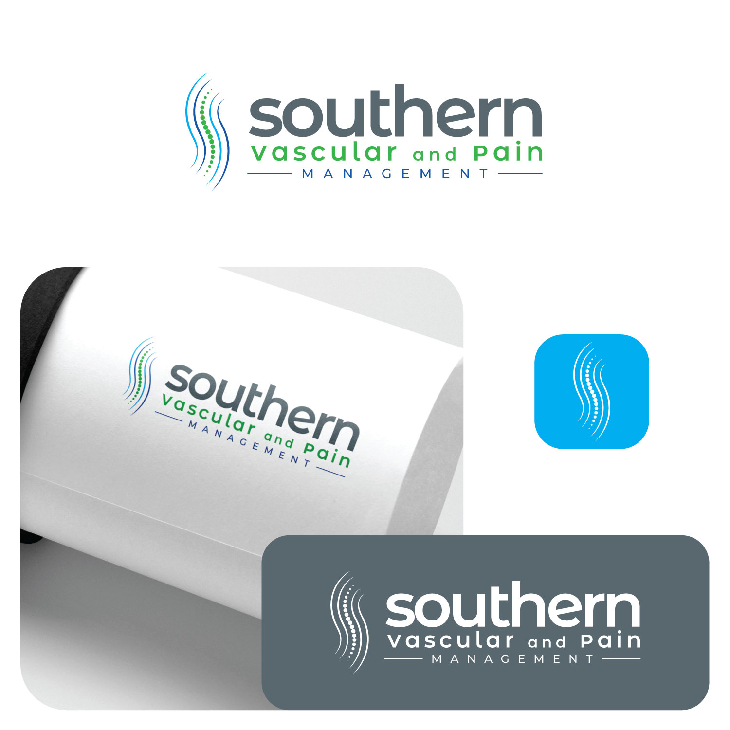 Logo Design by Maxo-Biz for Southern Pain and Regenerative Medicine | Design #28988329