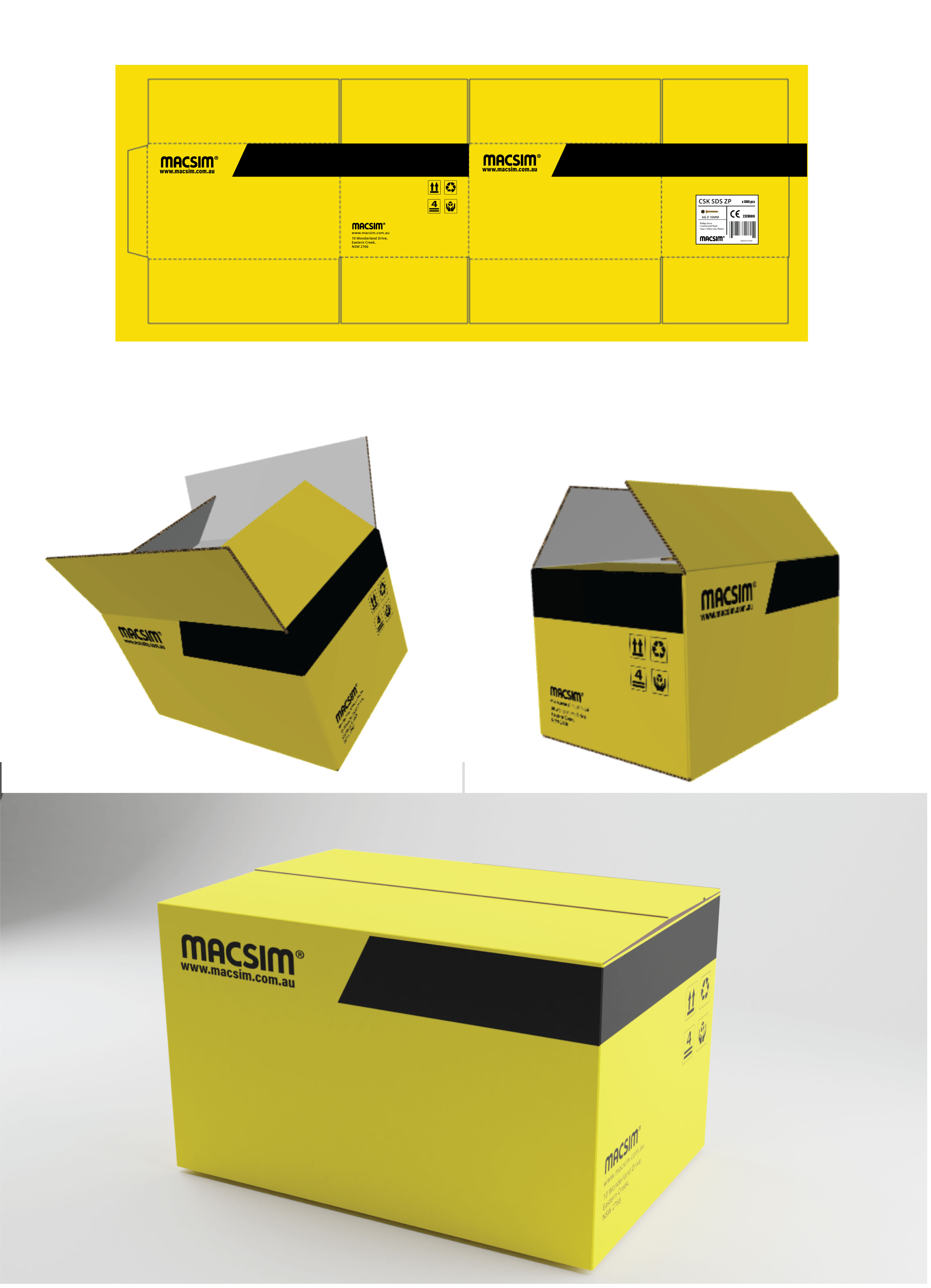Packaging Design by Fajr. for Macsim | Design #29000229