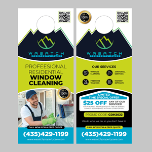 Diseño de Flyer por thedesignstar para Wasatch Property Care | Diseño: #29005865