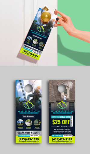 Diseño de Flyer por KreativeMadz para Wasatch Property Care | Diseño: #29006388