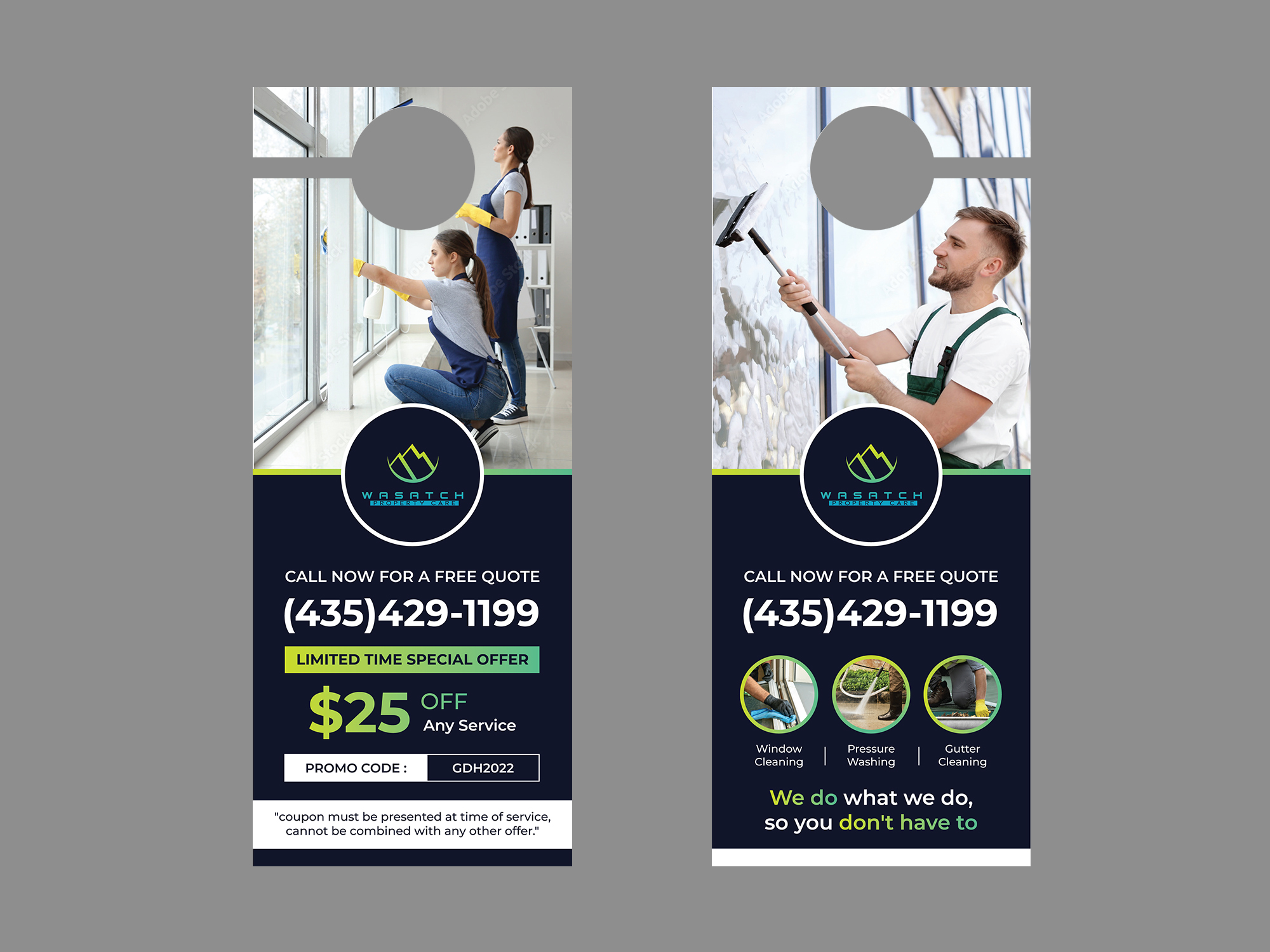 Flyer Design by KreativeMadz for Wasatch Property Care | Design #29006791