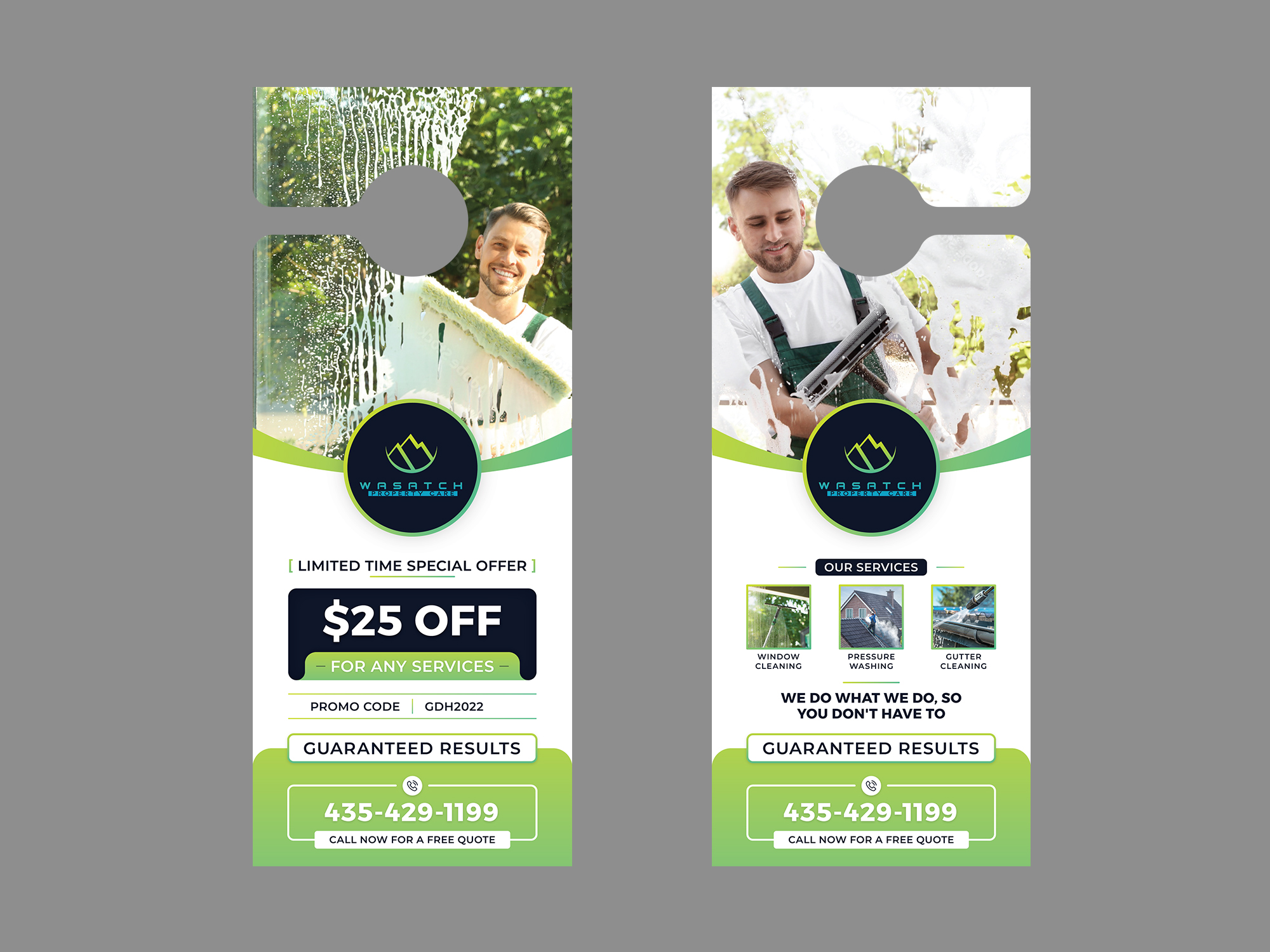 Flyer Design by KreativeMadz for Wasatch Property Care | Design #29007205