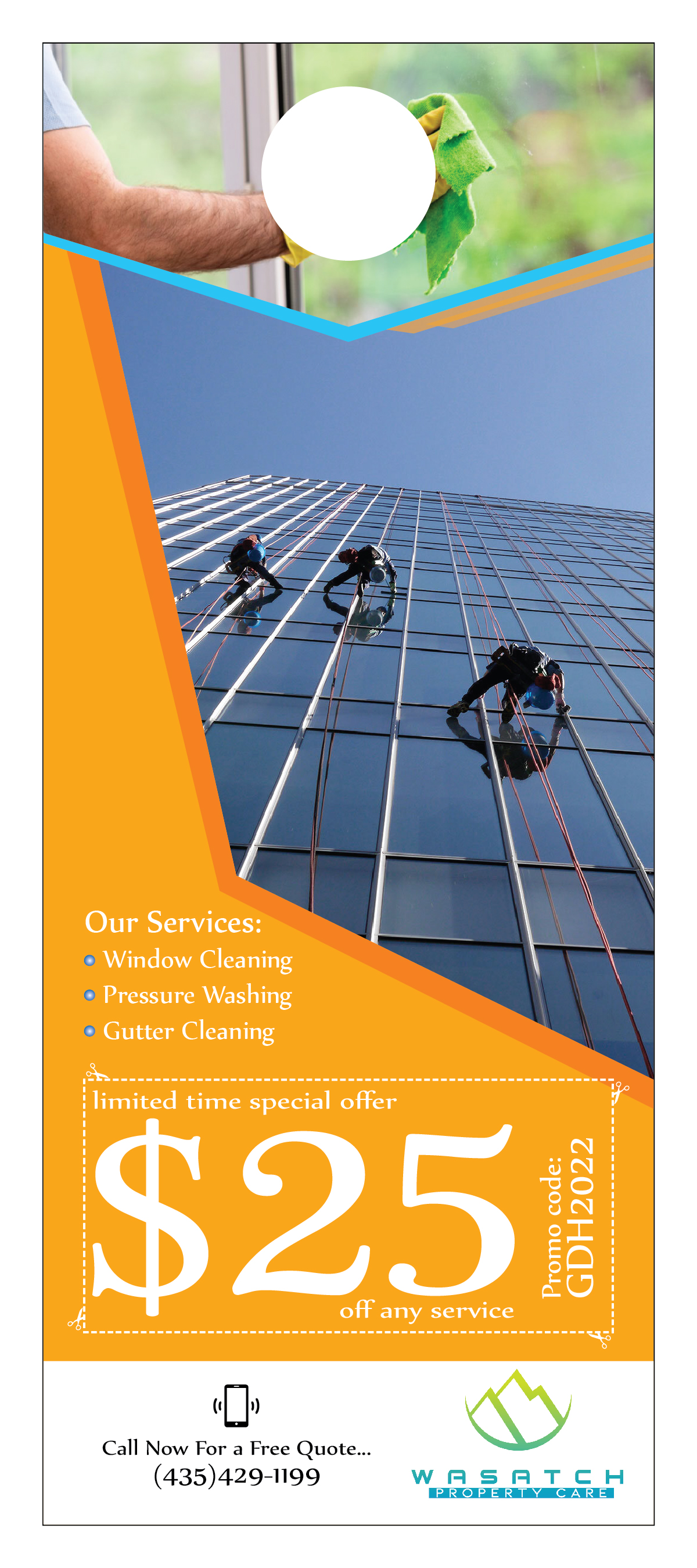 Flyer Design by Max Studio Designs for Wasatch Property Care | Design #29019987