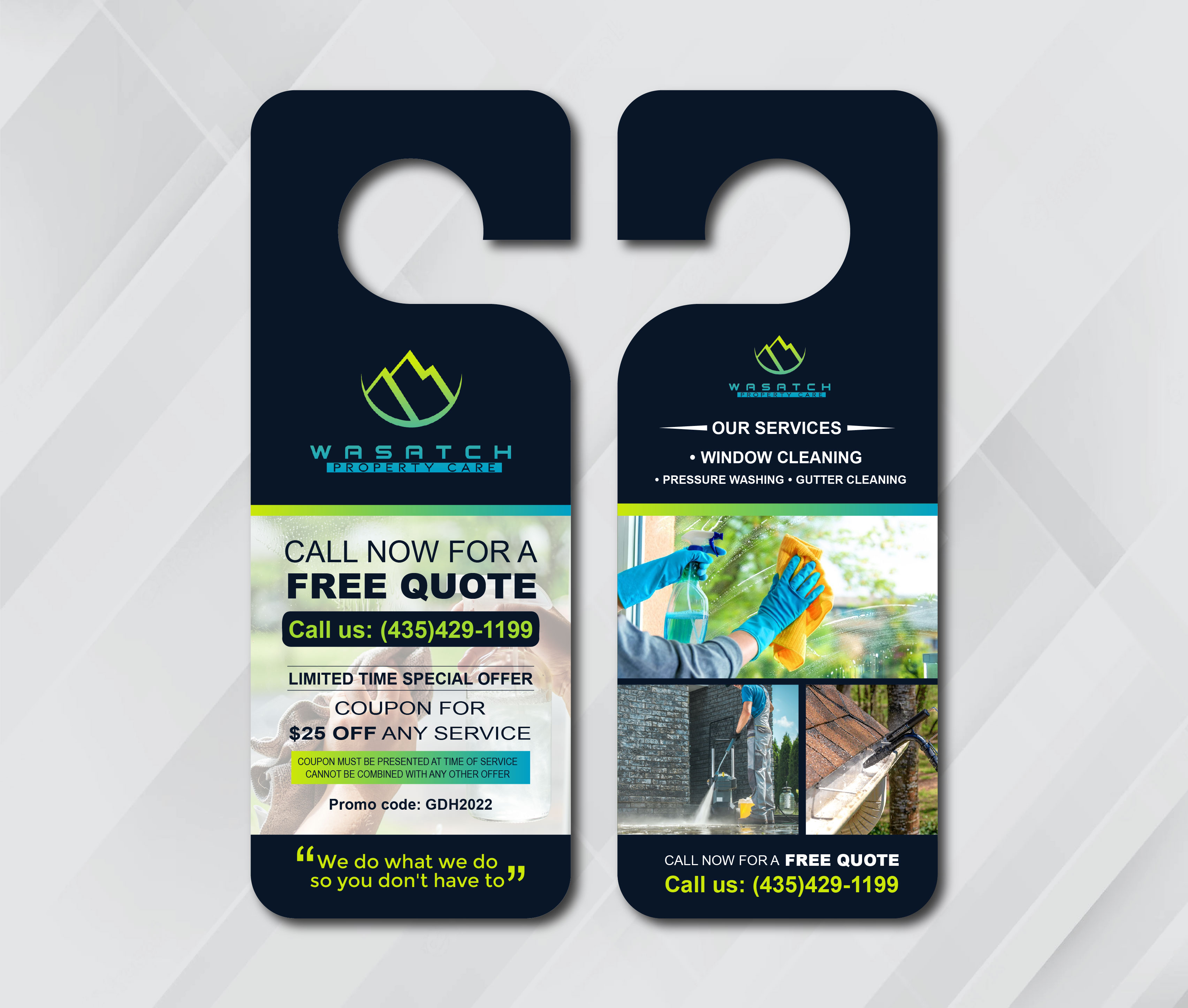 Flyer Design by artbitin for Wasatch Property Care | Design #28988129