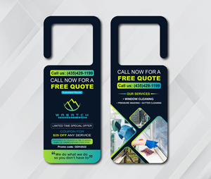Flyer Design by artbitin for Wasatch Property Care | Design: #28988130