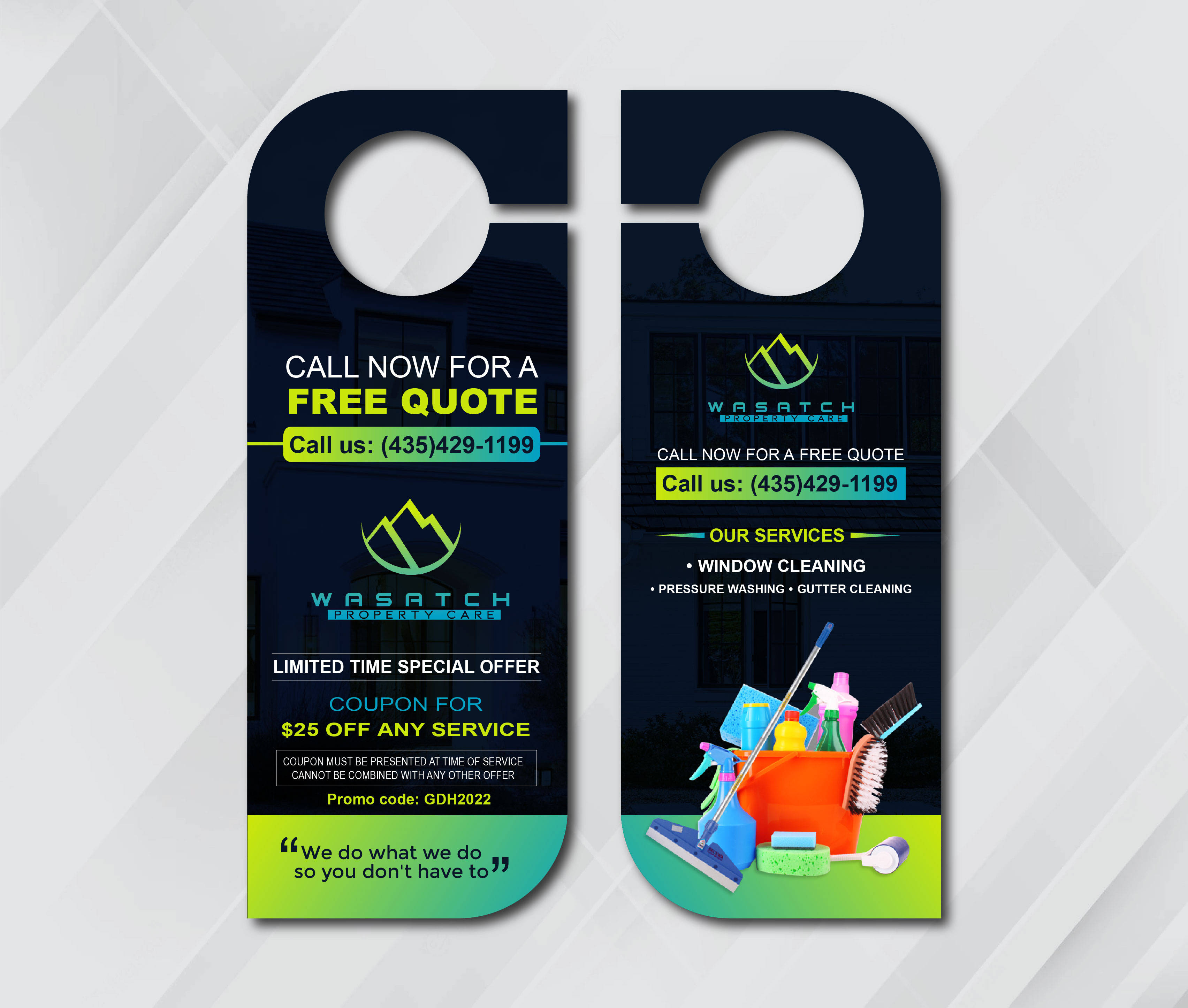 Flyer Design by artbitin for Wasatch Property Care | Design #28991513