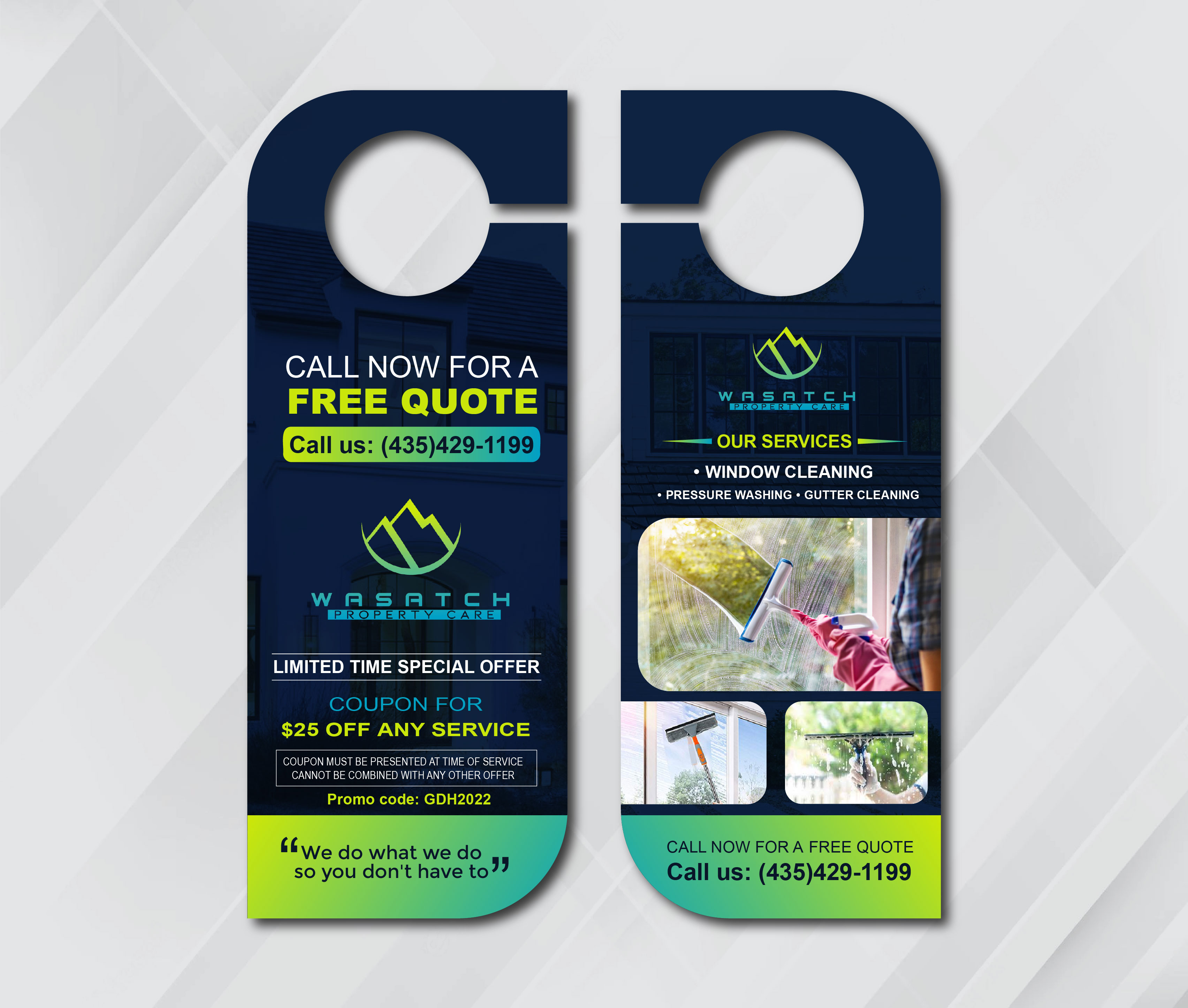 Flyer Design by artbitin for Wasatch Property Care | Design #28991514