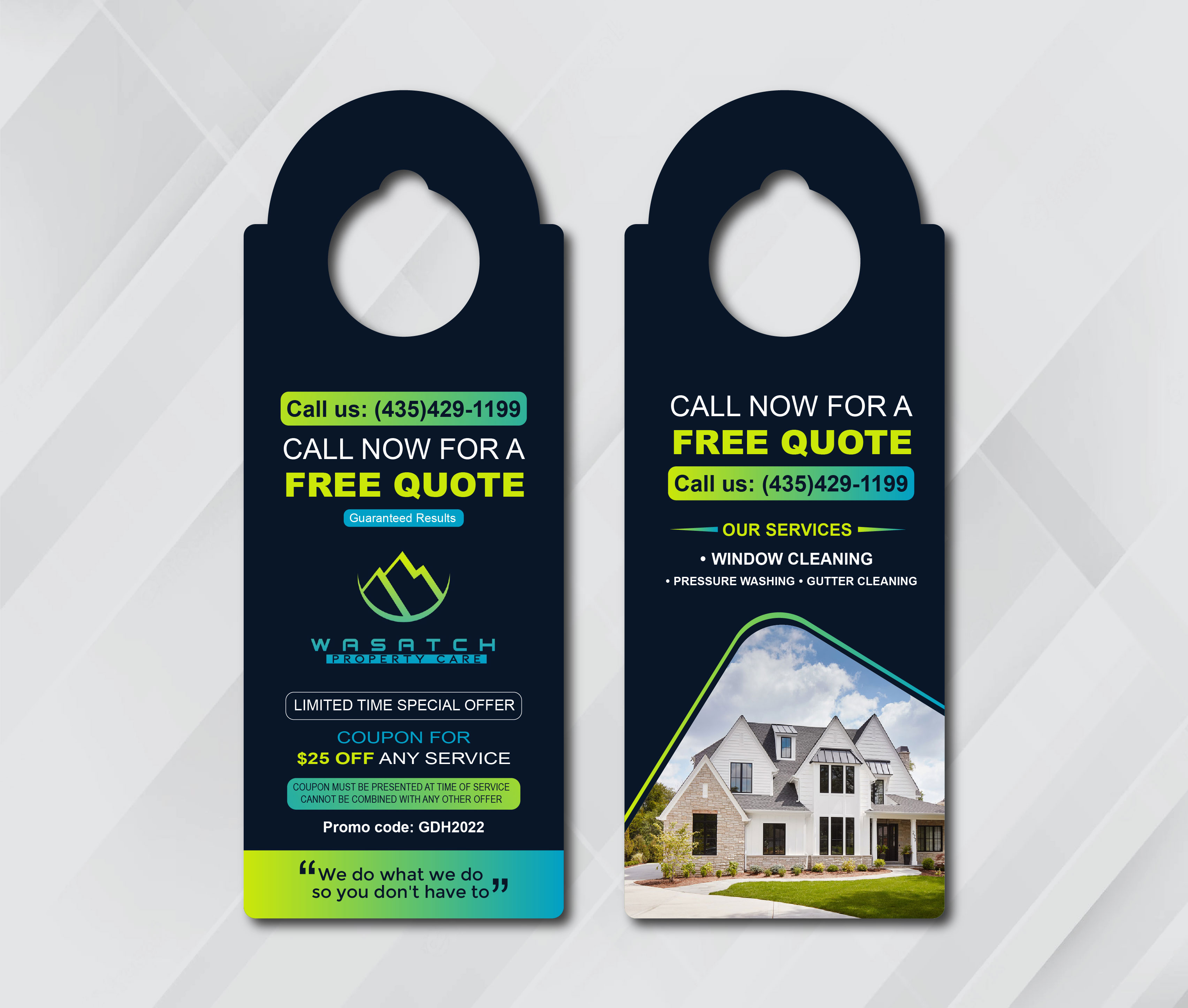 Flyer Design by artbitin for Wasatch Property Care | Design #28991517