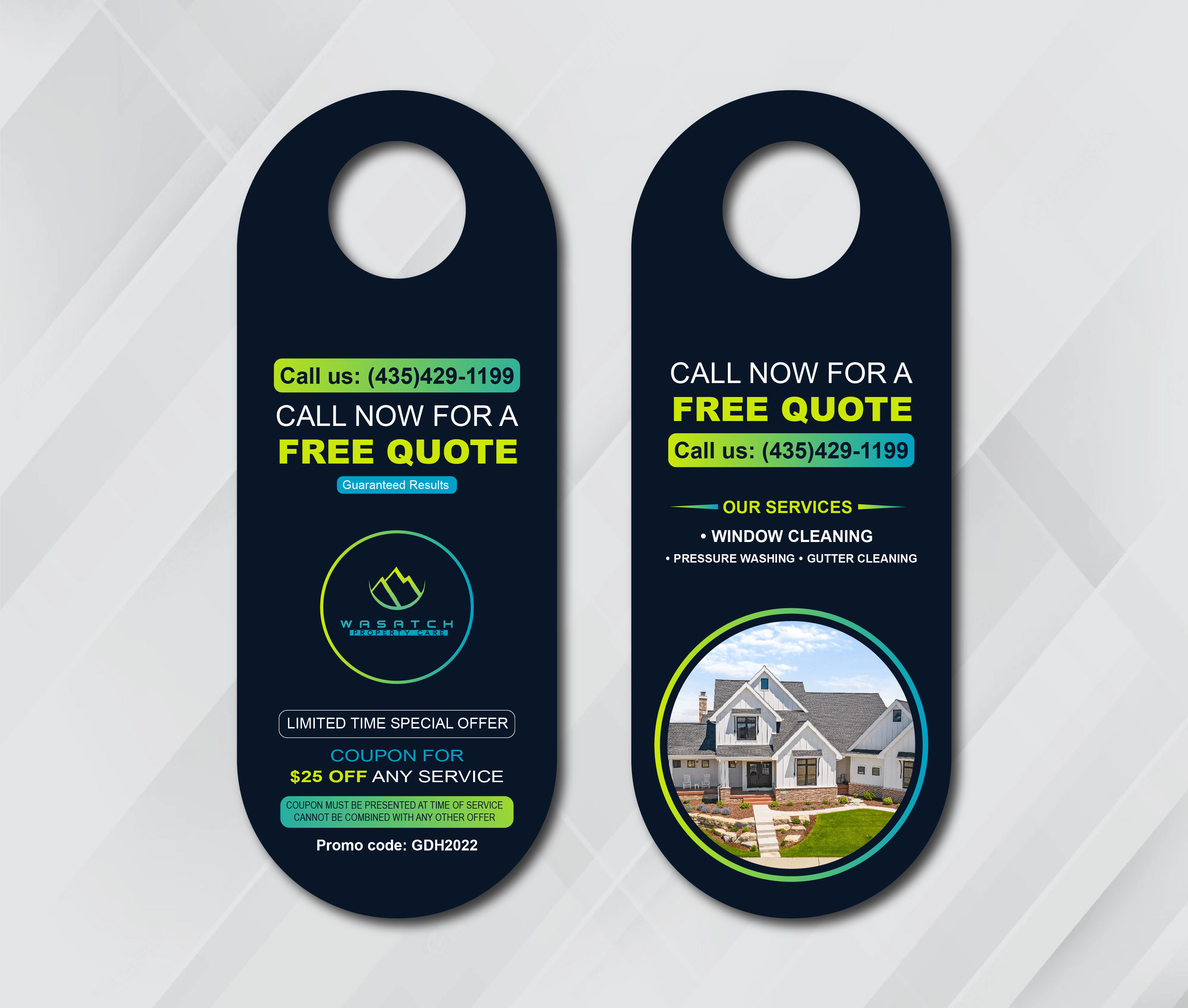 Flyer Design by artbitin for Wasatch Property Care | Design #28991518