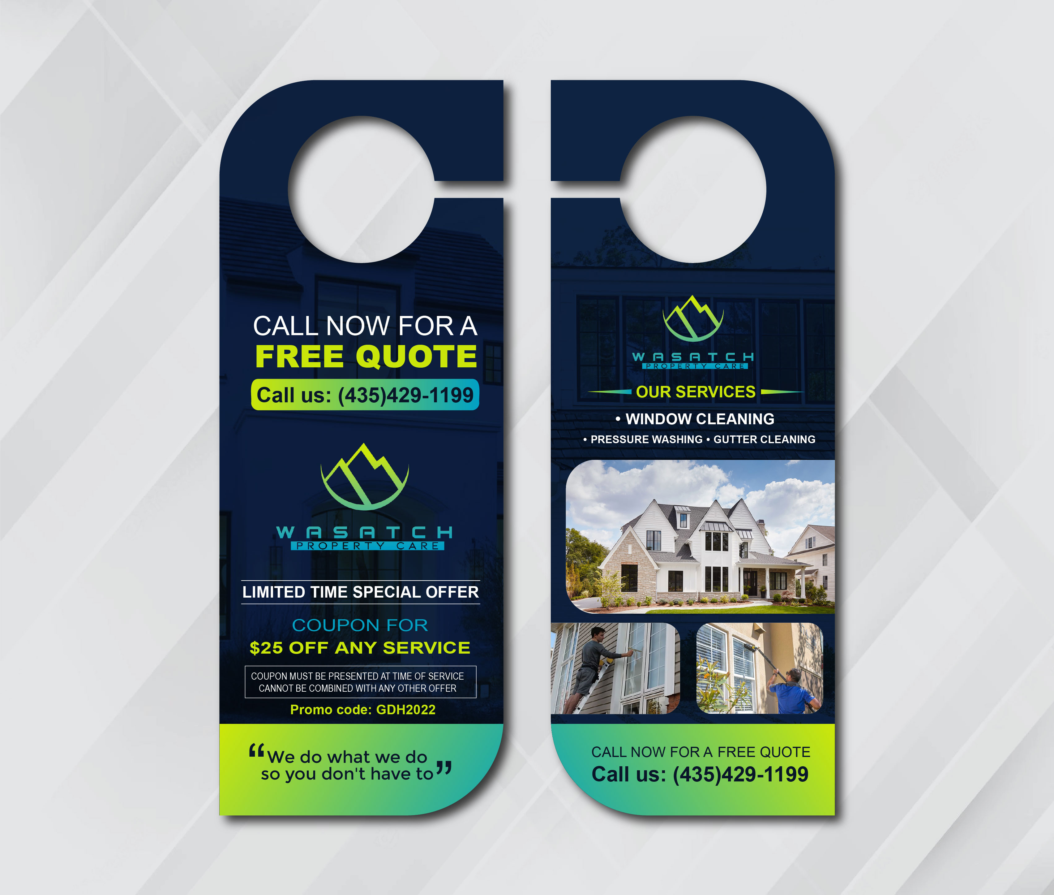 Flyer-Design von artbitin für Wasatch Property Care | Design #28993023