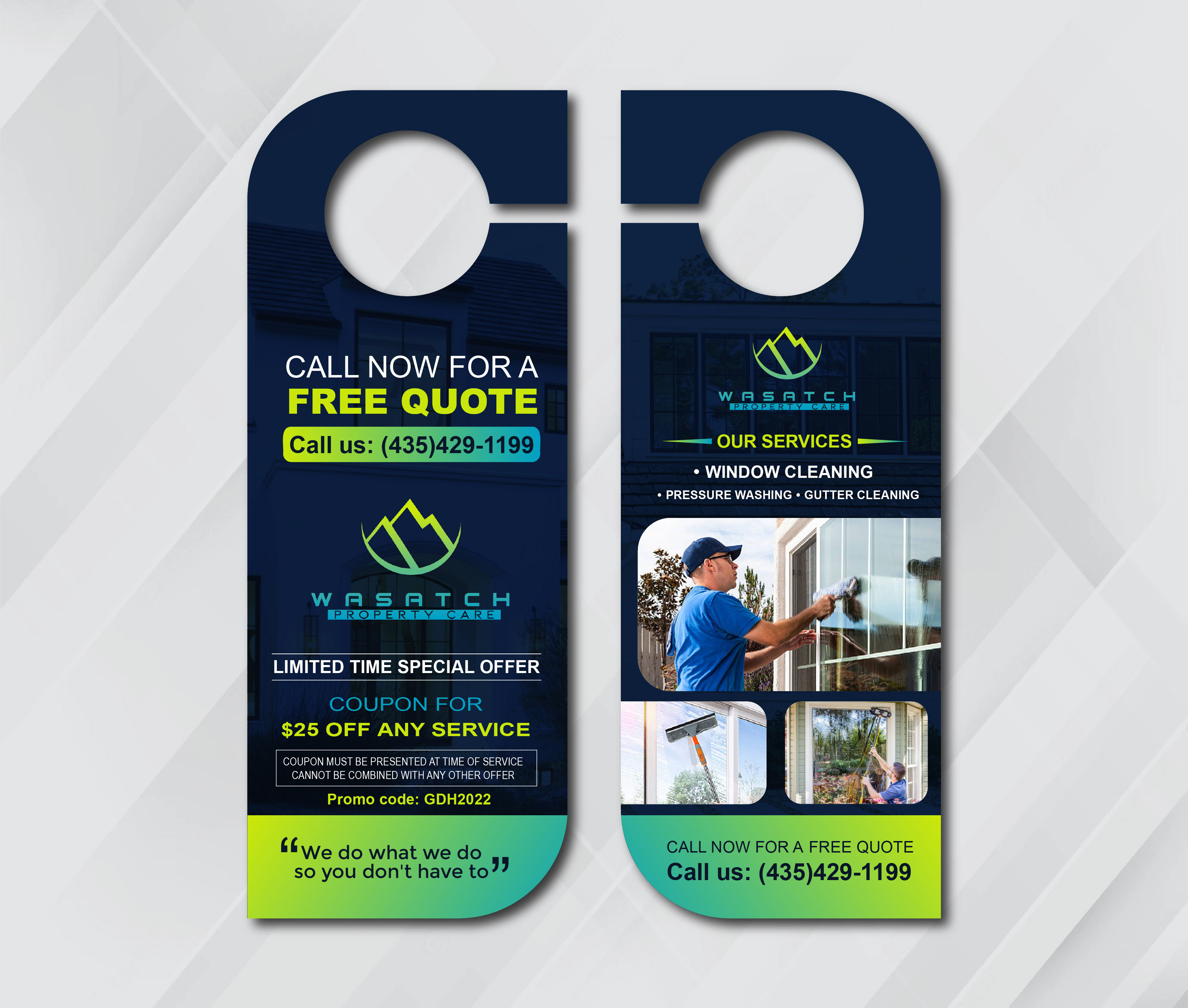 Flyer Design by artbitin for Wasatch Property Care | Design #28993025