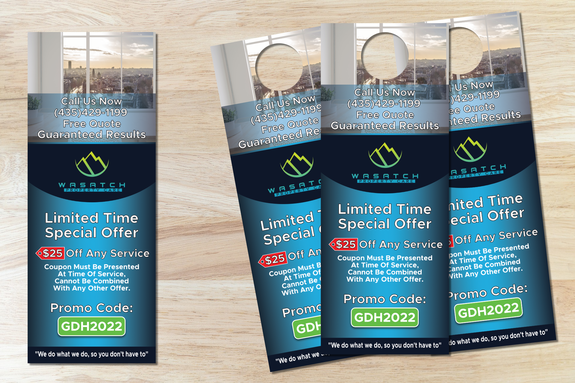 Flyer Design by angahcik for Wasatch Property Care | Design #29014141
