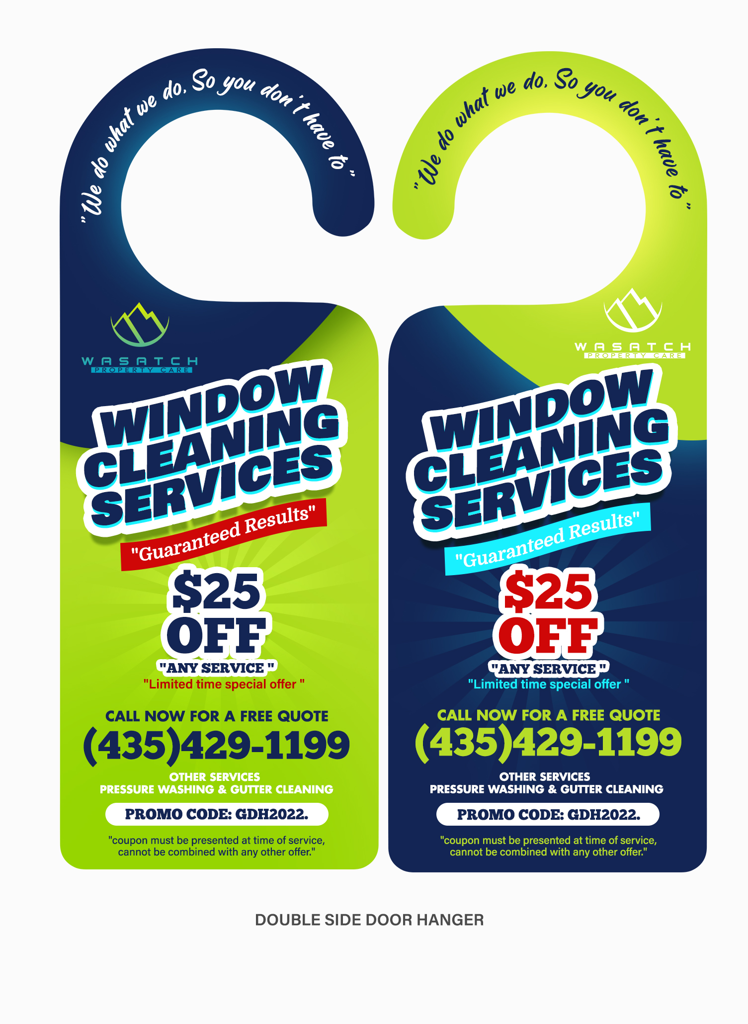 Flyer Design by Eddiey for Wasatch Property Care | Design #28994229