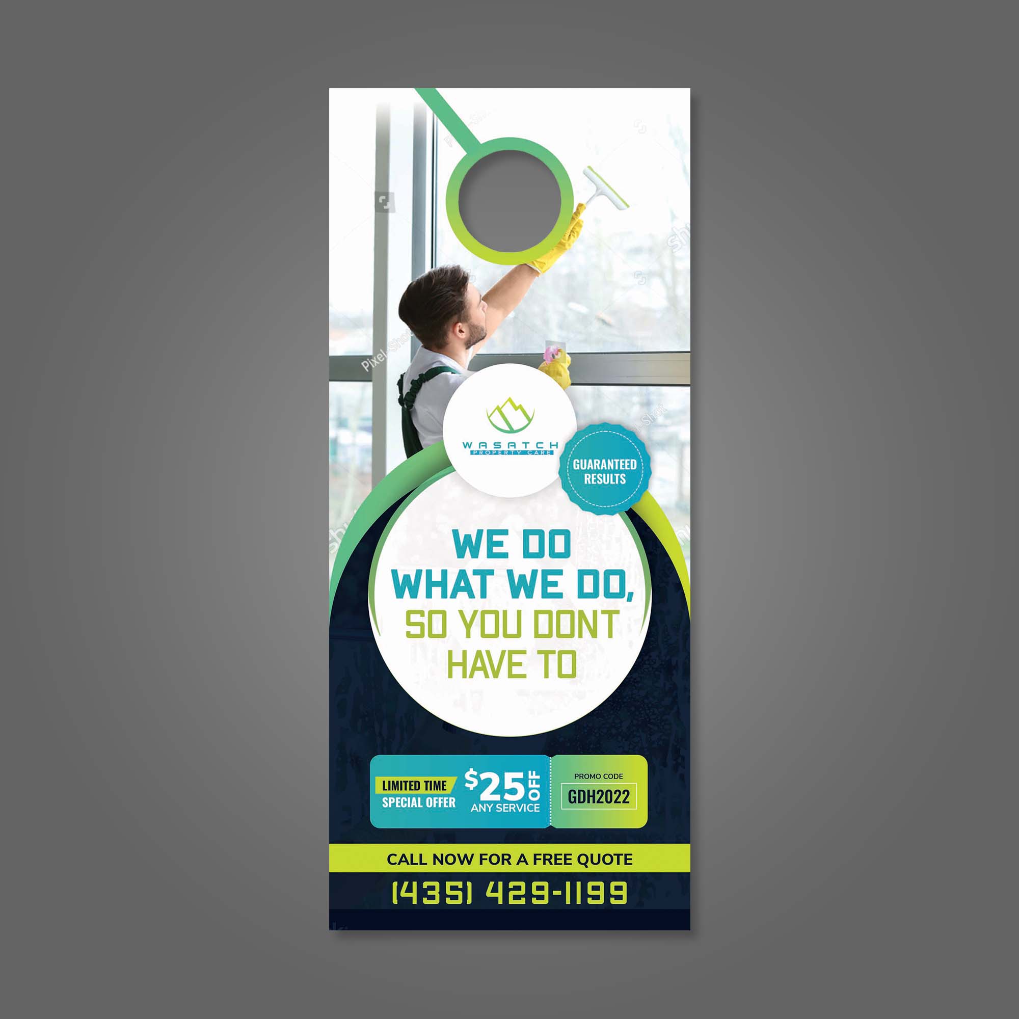 Flyer Design by aspiremedia for Wasatch Property Care | Design #29018473