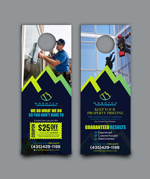 Flyer Design by chandrayaan.creative for Wasatch Property Care | Design: #28993326