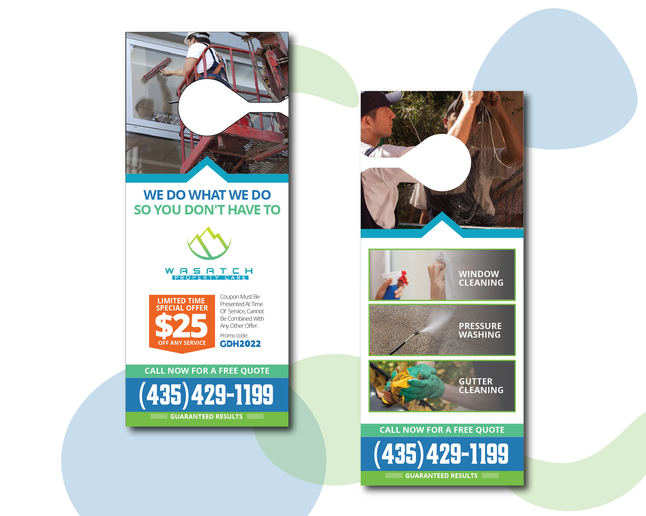 Flyer-Design von 3Guys für Wasatch Property Care | Design #28988711
