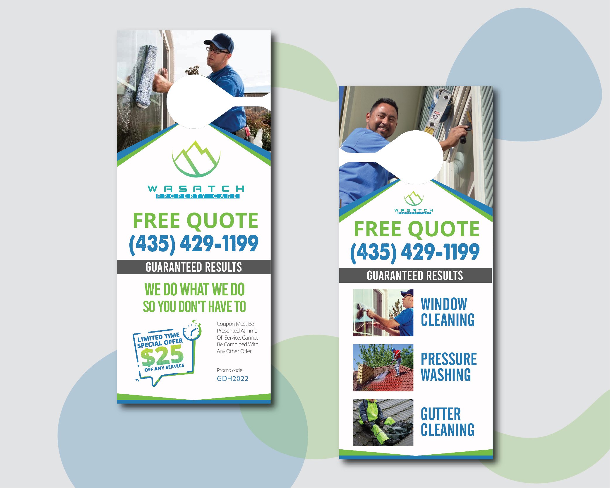 Flyer-Design von 3Guys für Wasatch Property Care | Design #28992429