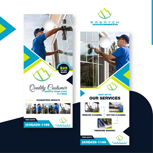 Flyer Design by 3Guys for Wasatch Property Care | Design: #28992431