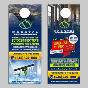 Flyer Design by ecorokerz for Wasatch Property Care | Design: #29001724