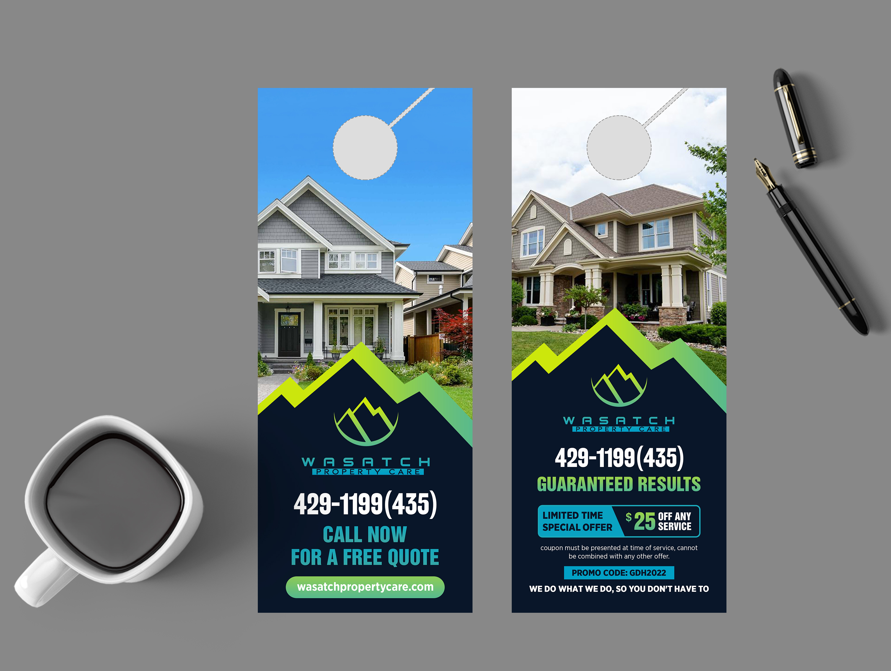 Flyer Design by GraphicsGuru for Wasatch Property Care | Design #28990093