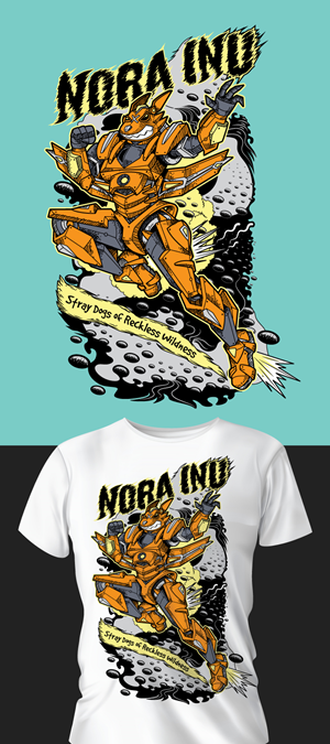 Psychedelic Robot design for Streetwear brand | T-Shirt-Design von ally designs