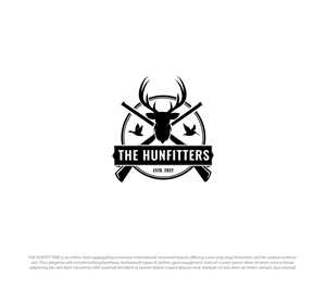 Logo-Design von RikoAji für THE HUNTFITTERS | Design: #28995874