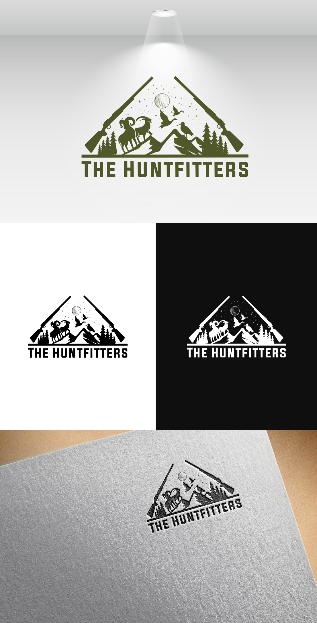 Logo Design by Sayma Fashion for THE HUNTFITTERS | Design #28999969