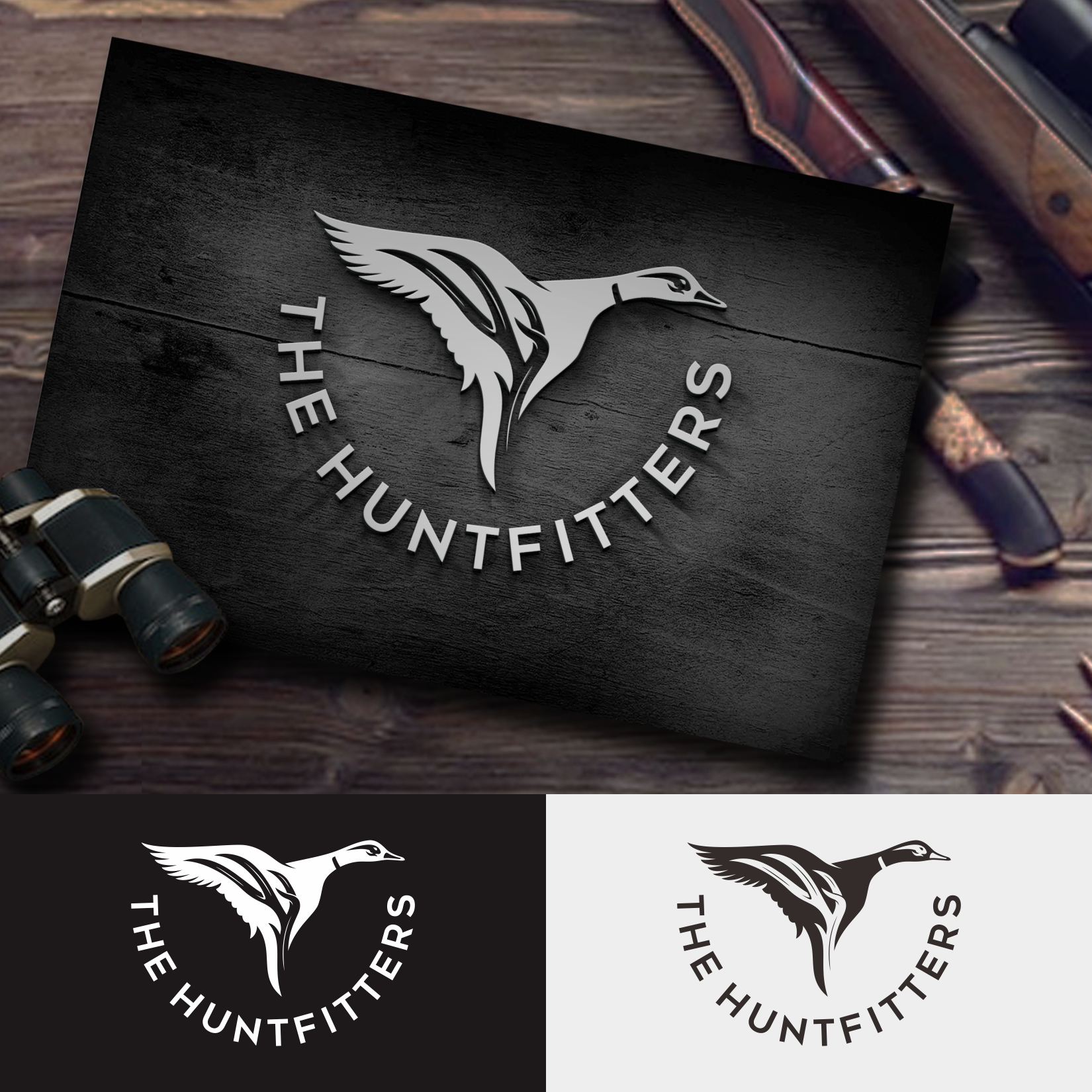 Logo Design by Donan Rockezz for THE HUNTFITTERS | Design #29006336