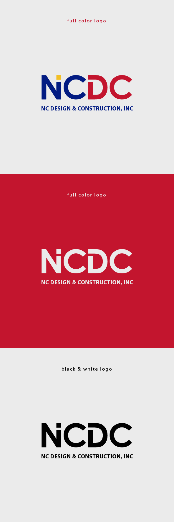 Logo Design by Lammy for NC Design and Construction | Design #28999151
