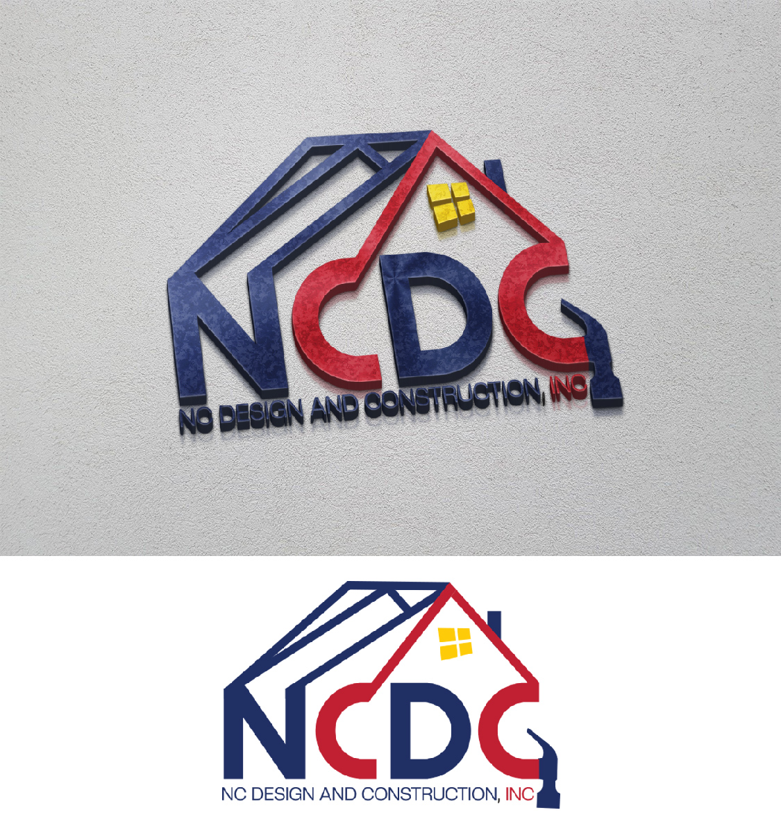 Logo Design by we with for NC Design and Construction | Design #28994302