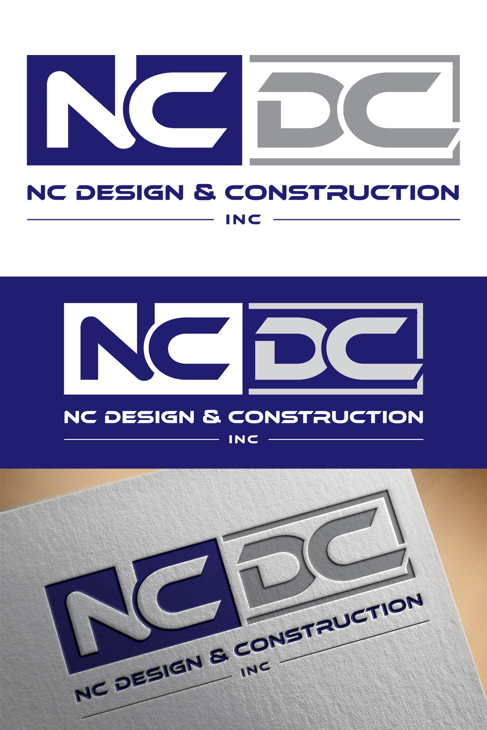 Logo Design by H4R5Z for NC Design and Construction | Design: #29022904