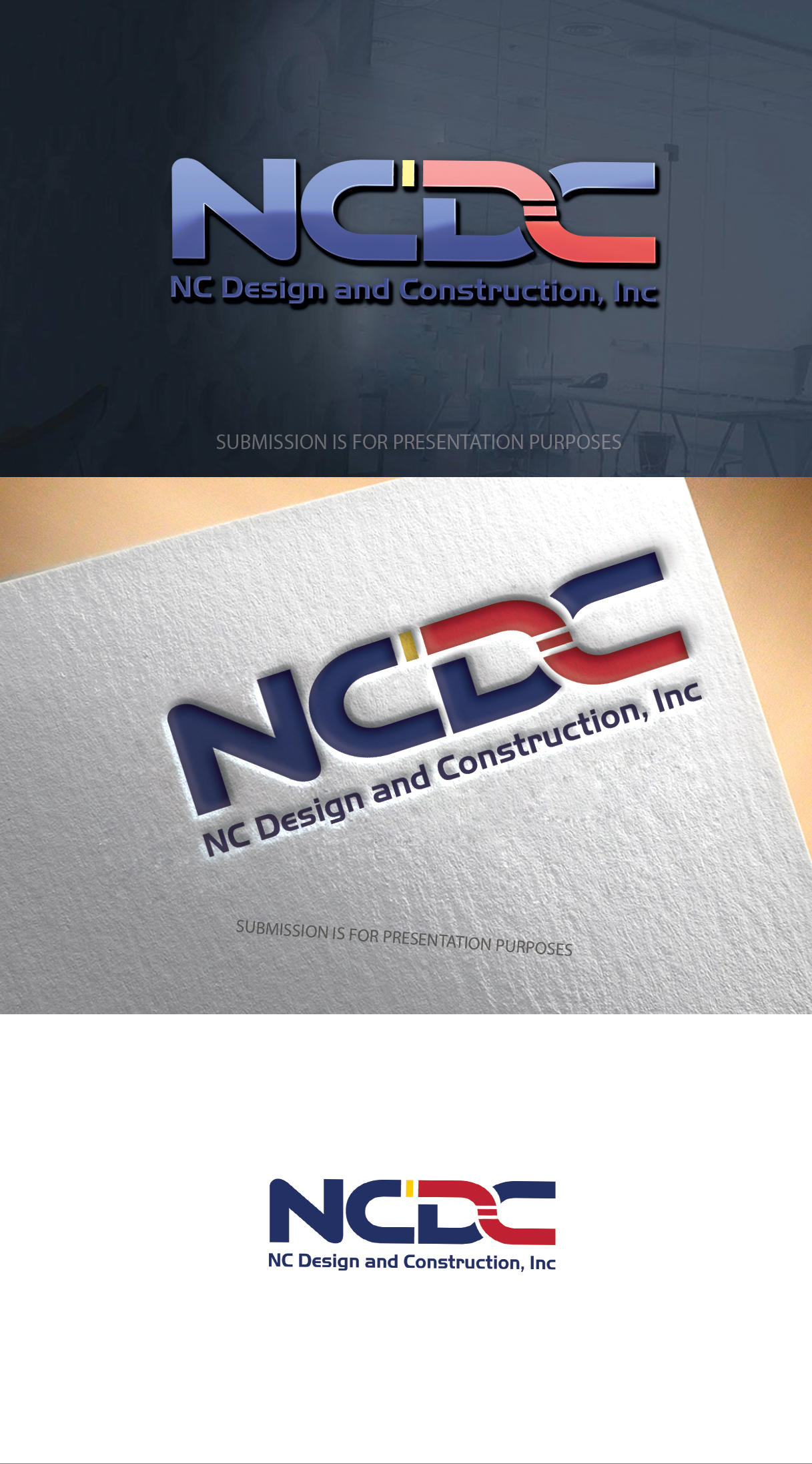 Diseño de Logo por graphicevolution para NC Design and Construction | Diseño #28988432