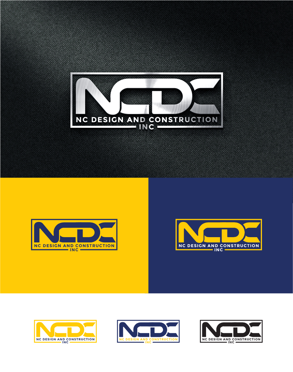 Logo Design by AlphabetZero.co.uk for NC Design and Construction | Design #29000906