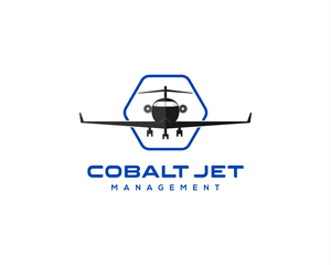 Cobalt Jet Management | Logo-Design von designstudio