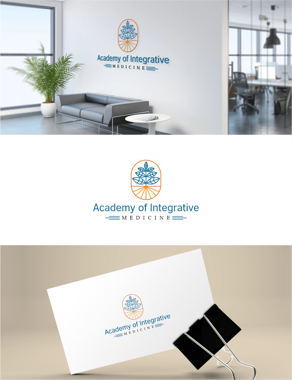 Logo Design by 3Guys for Academy of Integrative Medicine | Design #29027530