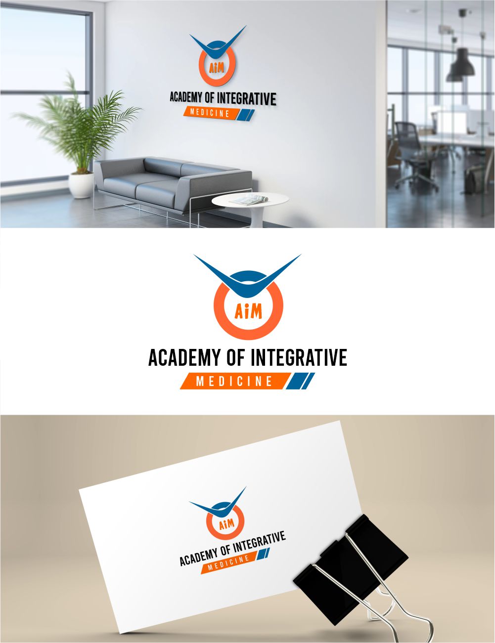 Logo Design by 3Guys for Academy of Integrative Medicine | Design #29027532