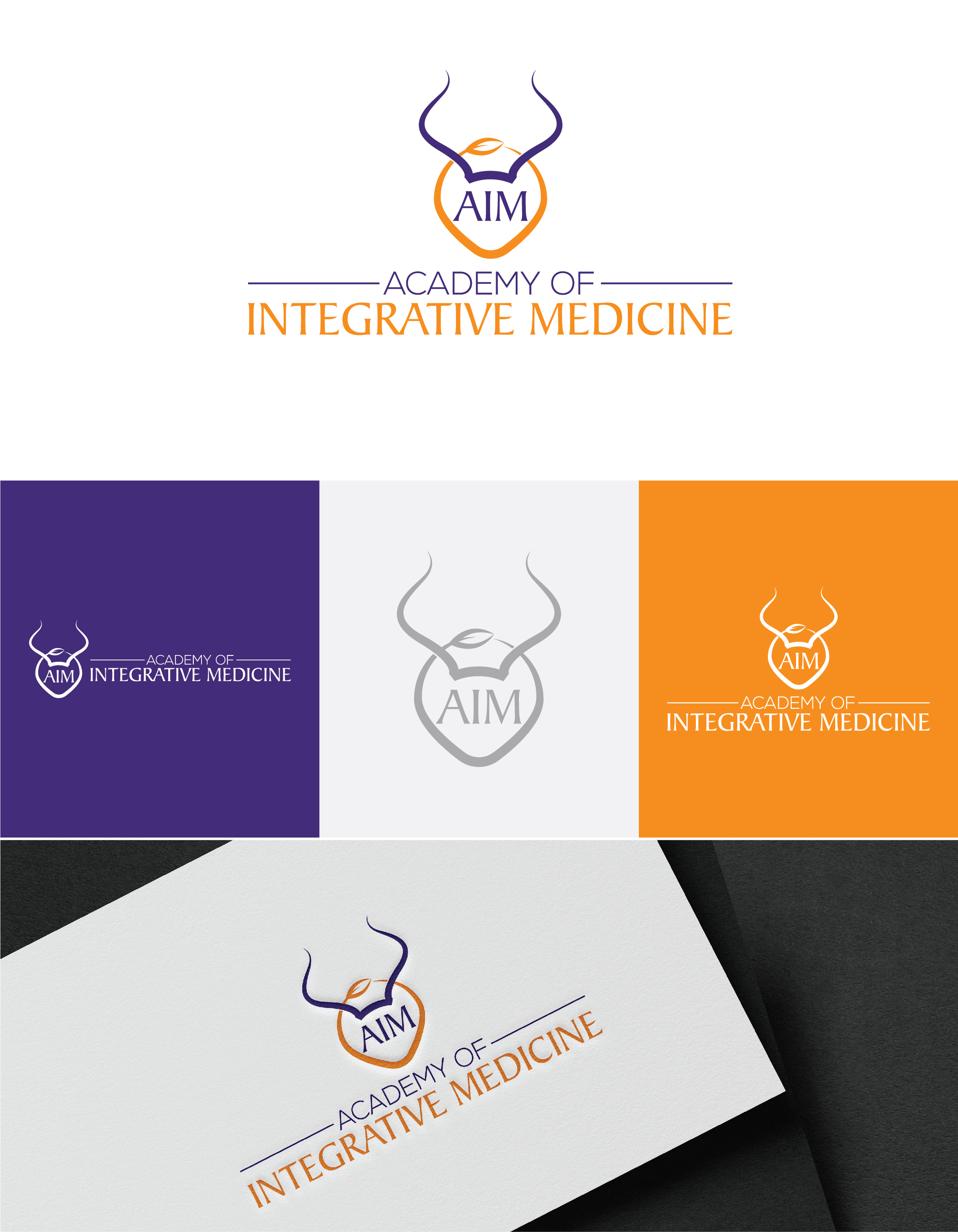 Logo-Design von 3Guys für Academy of Integrative Medicine | Design #29027536