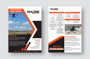Drone Brochure | Flyer-Design von Riyad