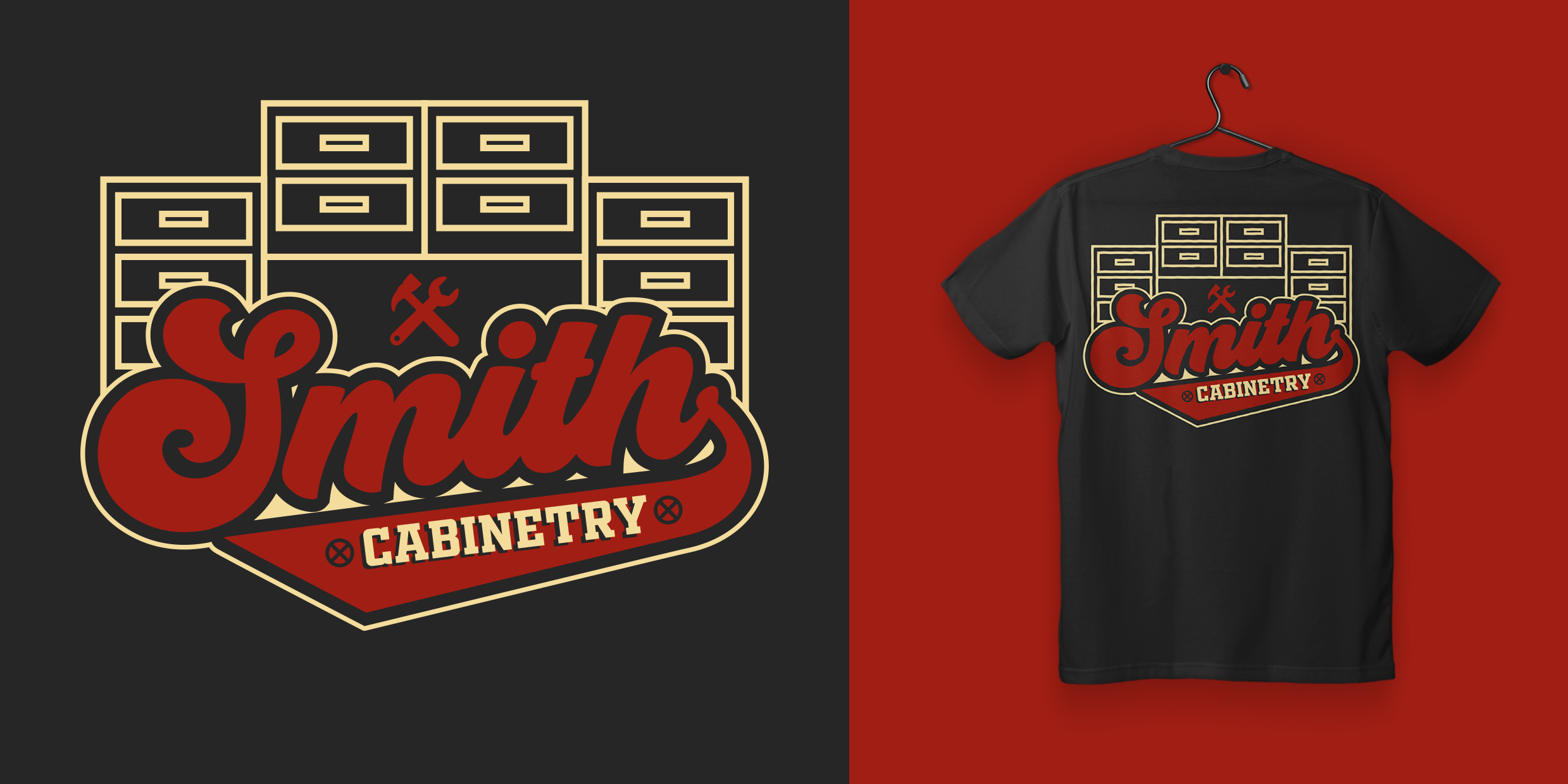 T-shirt Design by adjeiiBlack for Smith Stone And Cabinet | Design #28999589