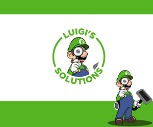 Luigi's Solutions  | Logo Design by GraphiBoi