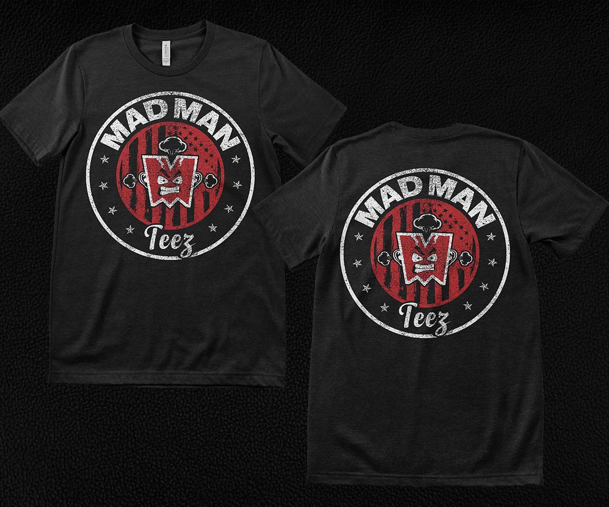T-shirt Design by Milton Bhowmik for MadManTeez | Design: #28995346