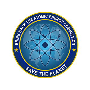 Modernized retro government agency inspired graphic - atomic energy commission | Grafik-Design von Rickyy