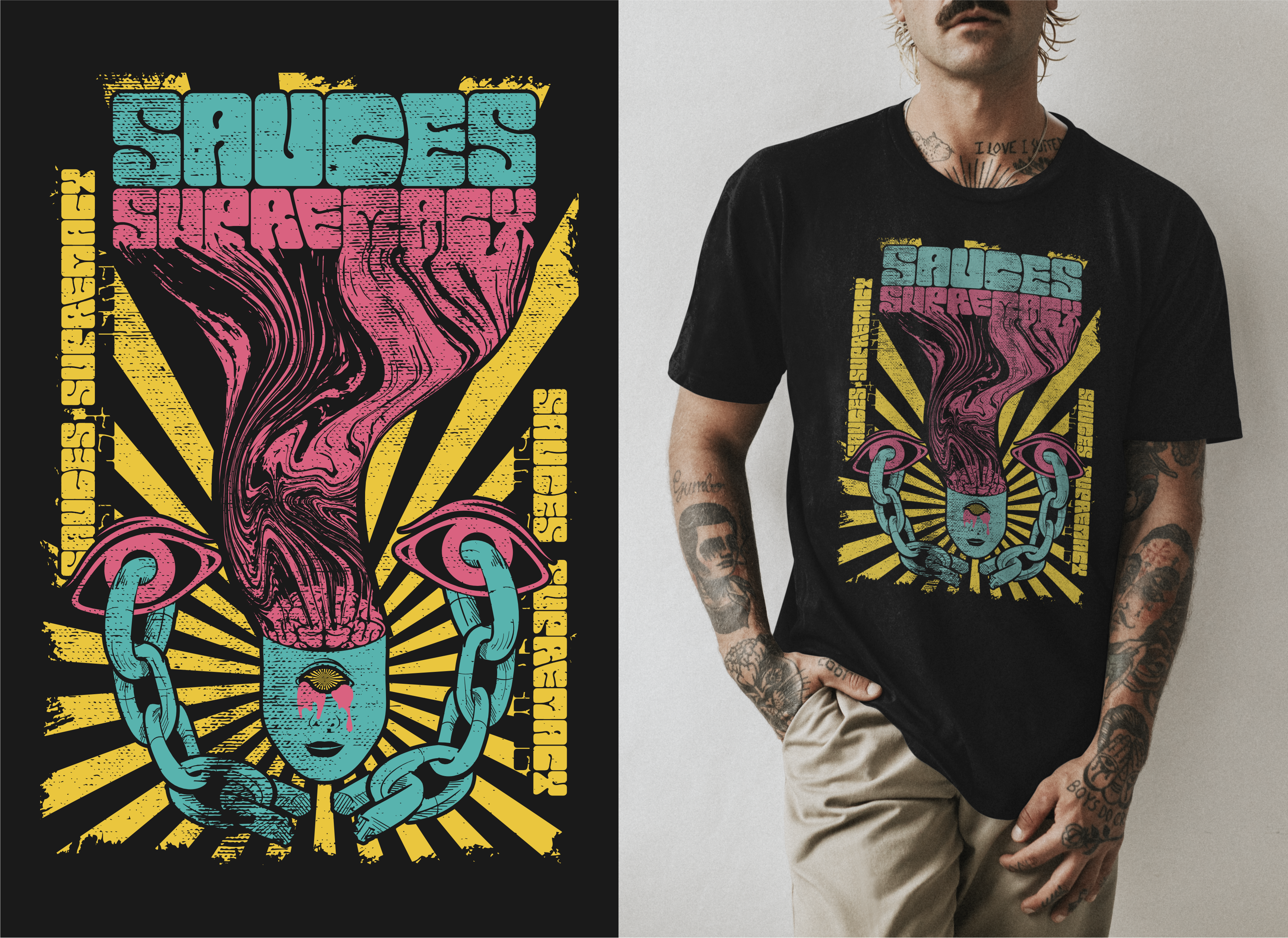 T-shirt Design by DoppelGanger Studio for this project | Design #29008265