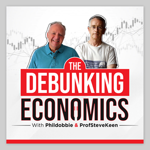 Debunking Economics - Podcast Cover | Podcast Design by debdesign