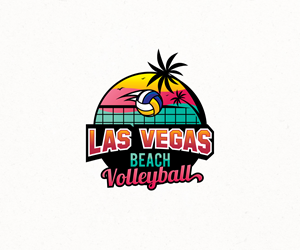 Las Vegas Beach Volleyball or Vegas Beach Volleyball or Las Vegas Beach or LVBV | Design de Logo par step forward 2