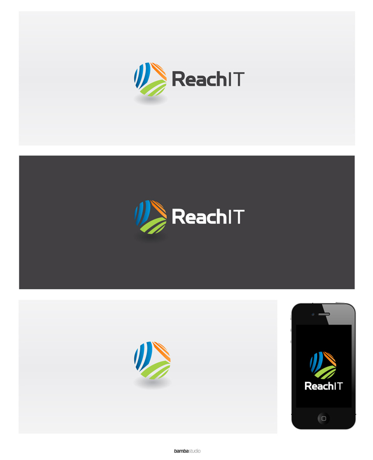 Logo Design by bambastudio for ReachIT | Design #750830
