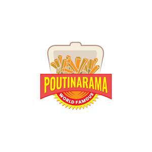 POUTINARAMA   (and the tagline:  World Famous ) | Design de Logo par DesignFriday